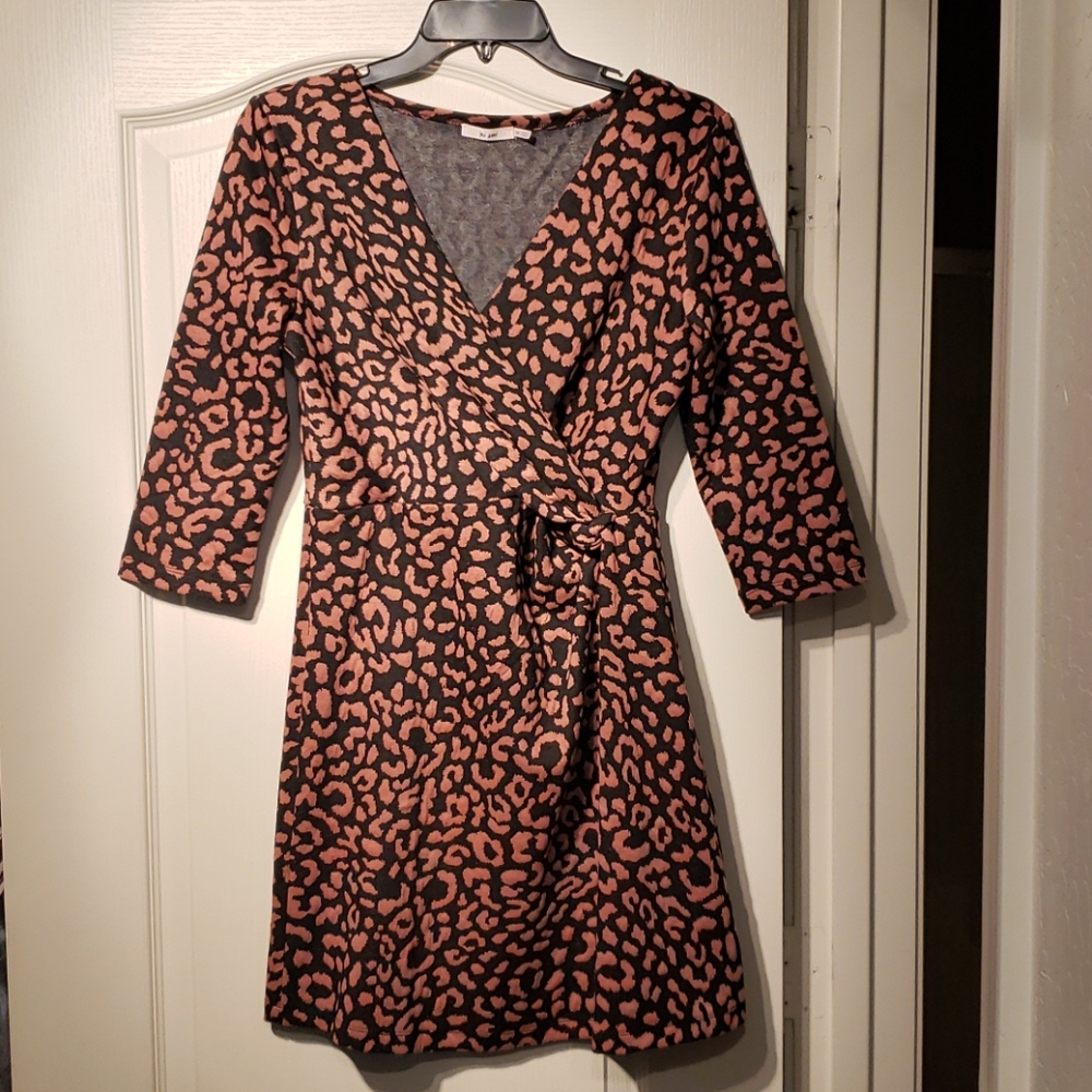 Francesca's Collection cheetah dress